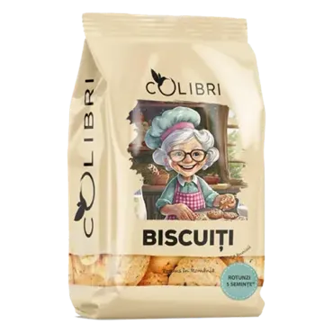 Biscuiți Colibri - rotunzi 5 semințe