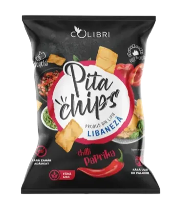 Pita Chips Colibri sabor chilli paprika