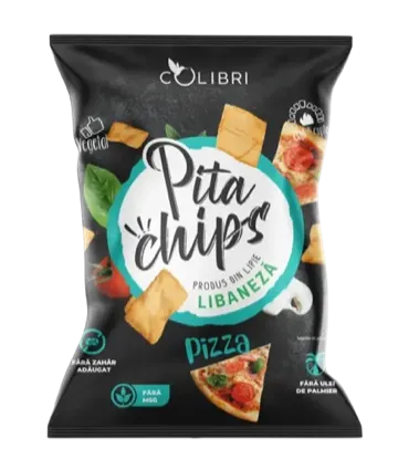Pita Chips Colibri sabor pizza